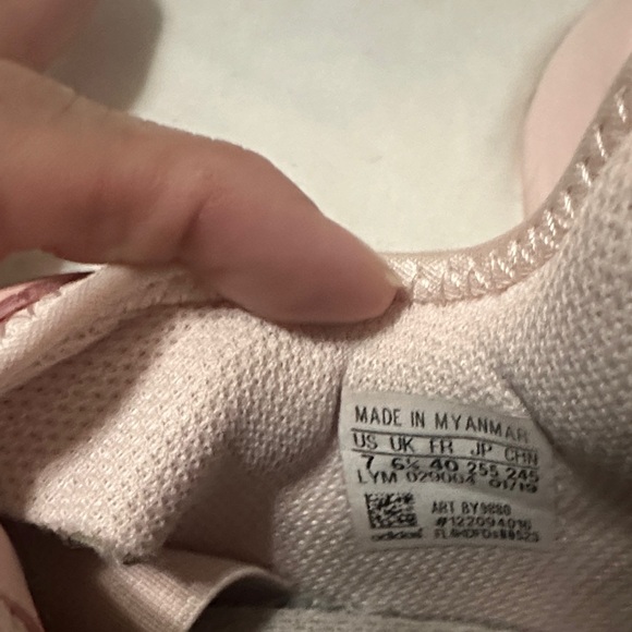 Adidas Women's Blush Pink Sneakers - Picture 6 of 9